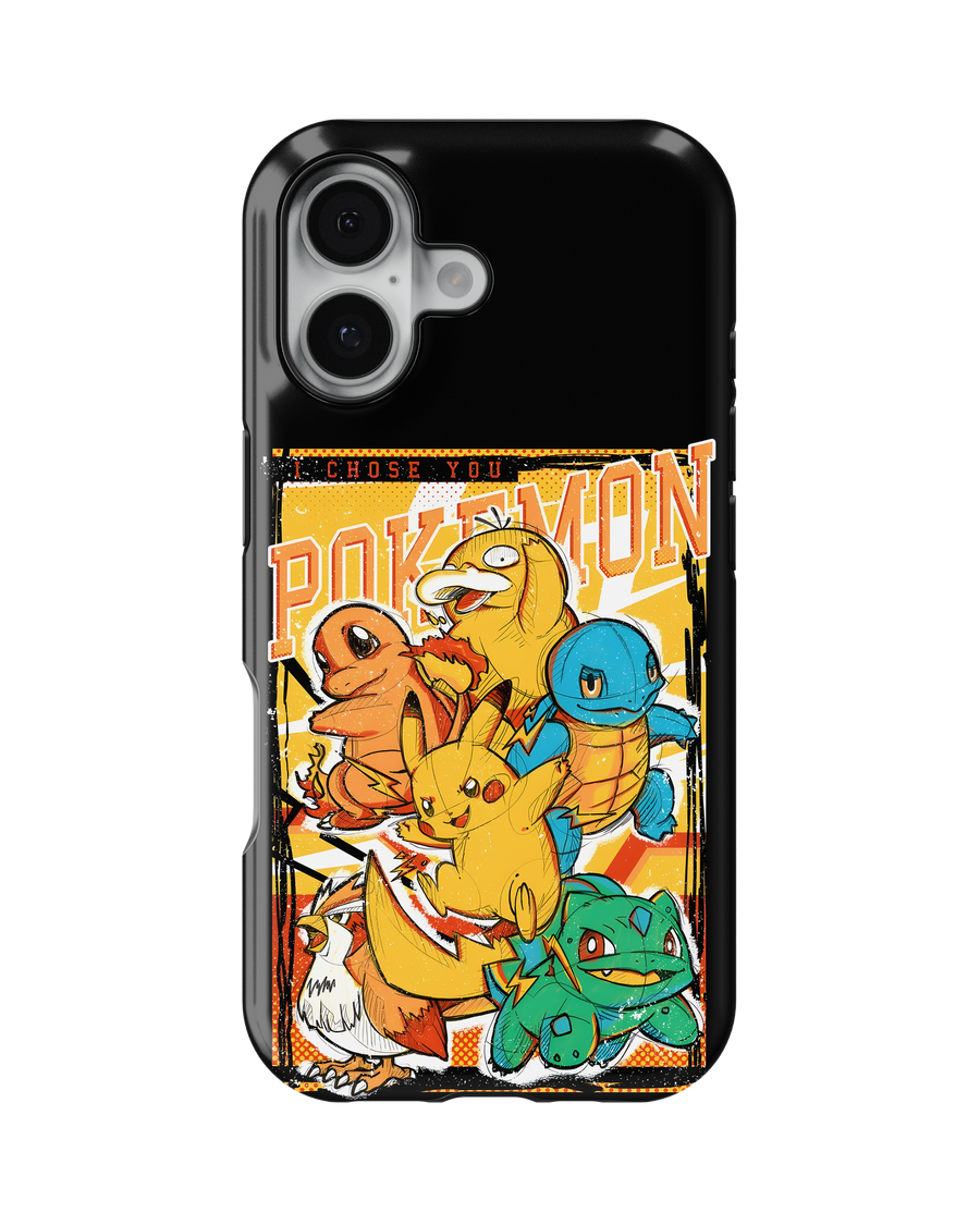 Cartoon Tank Case (Pokemon Starter Pack)
