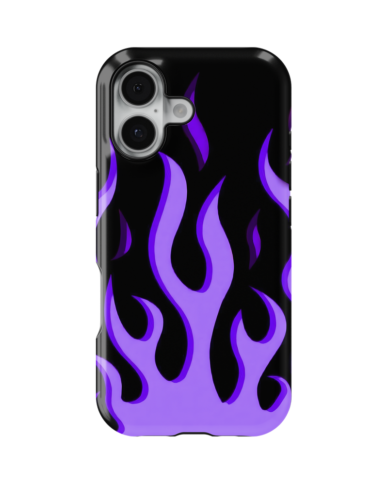Y2K Tank Case (Purple Flame)