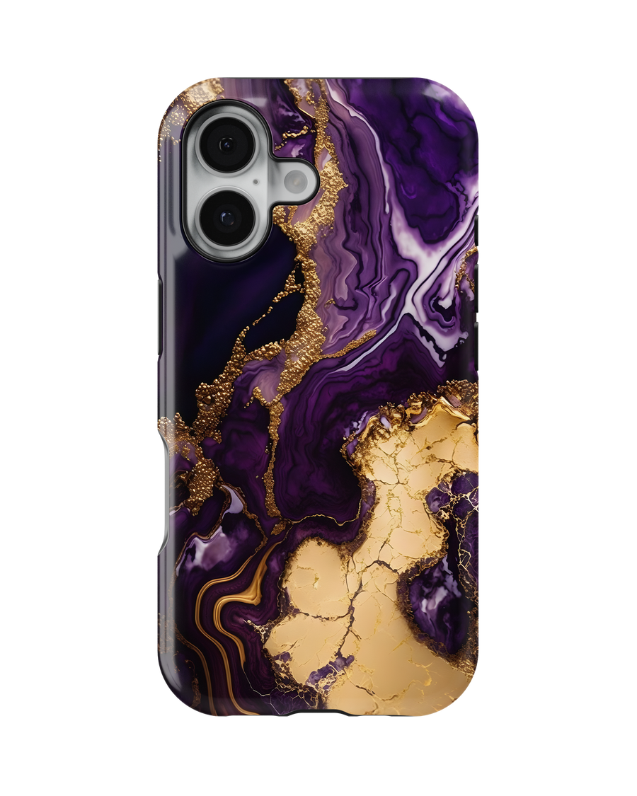 Marbel Tank Case (Purple Marbel)