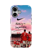 Football Tank Case (Ronaldo Nothing is Impossible)