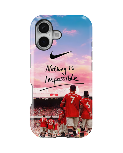 Football Tank Case (Ronaldo Nothing is Impossible)