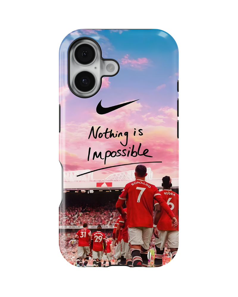Football Tank Case (Ronaldo Nothing is Impossible)