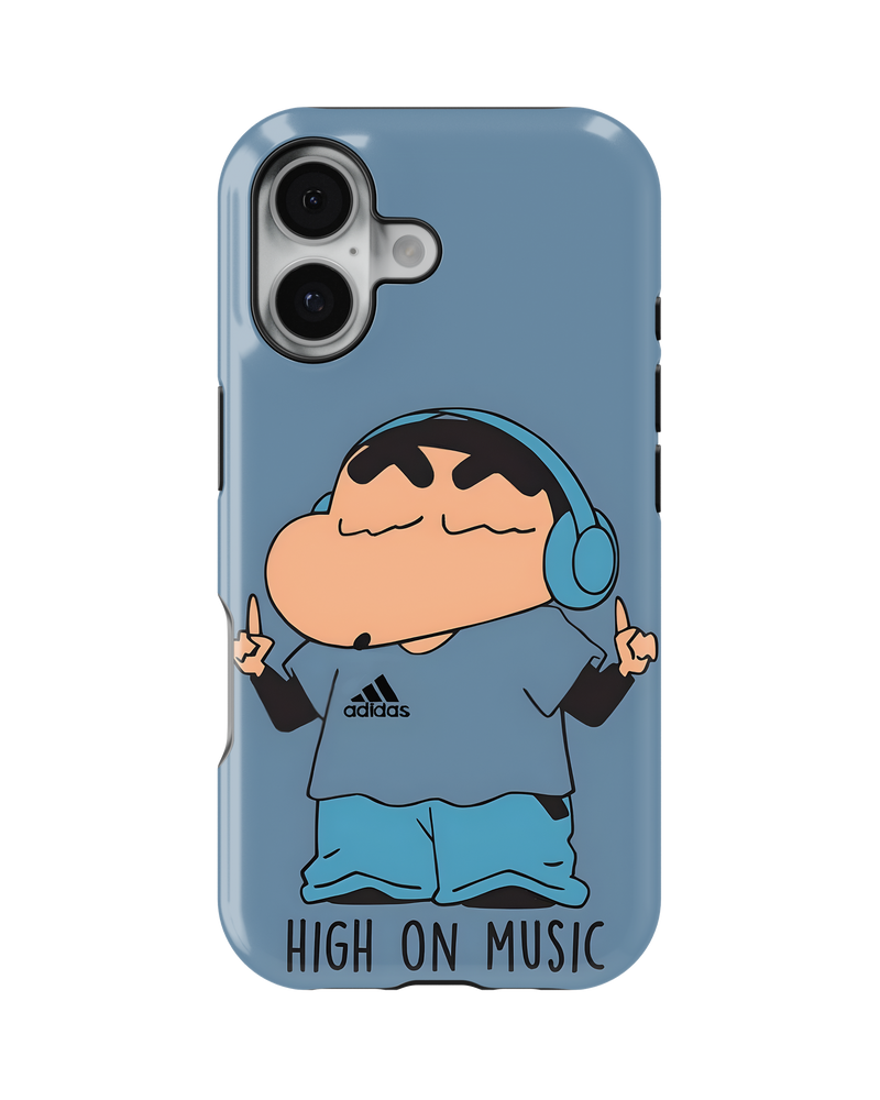 Cartoon Tank Case (Shinchan High On Music)