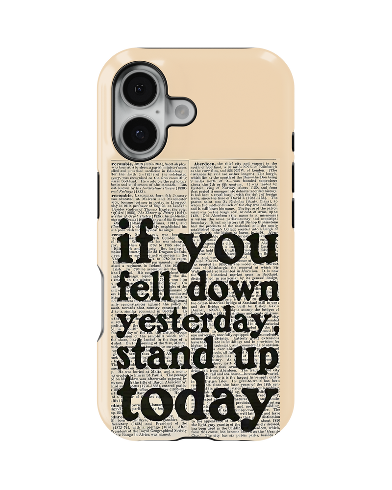 Whispers On Papers Tank Case (Stand Up)