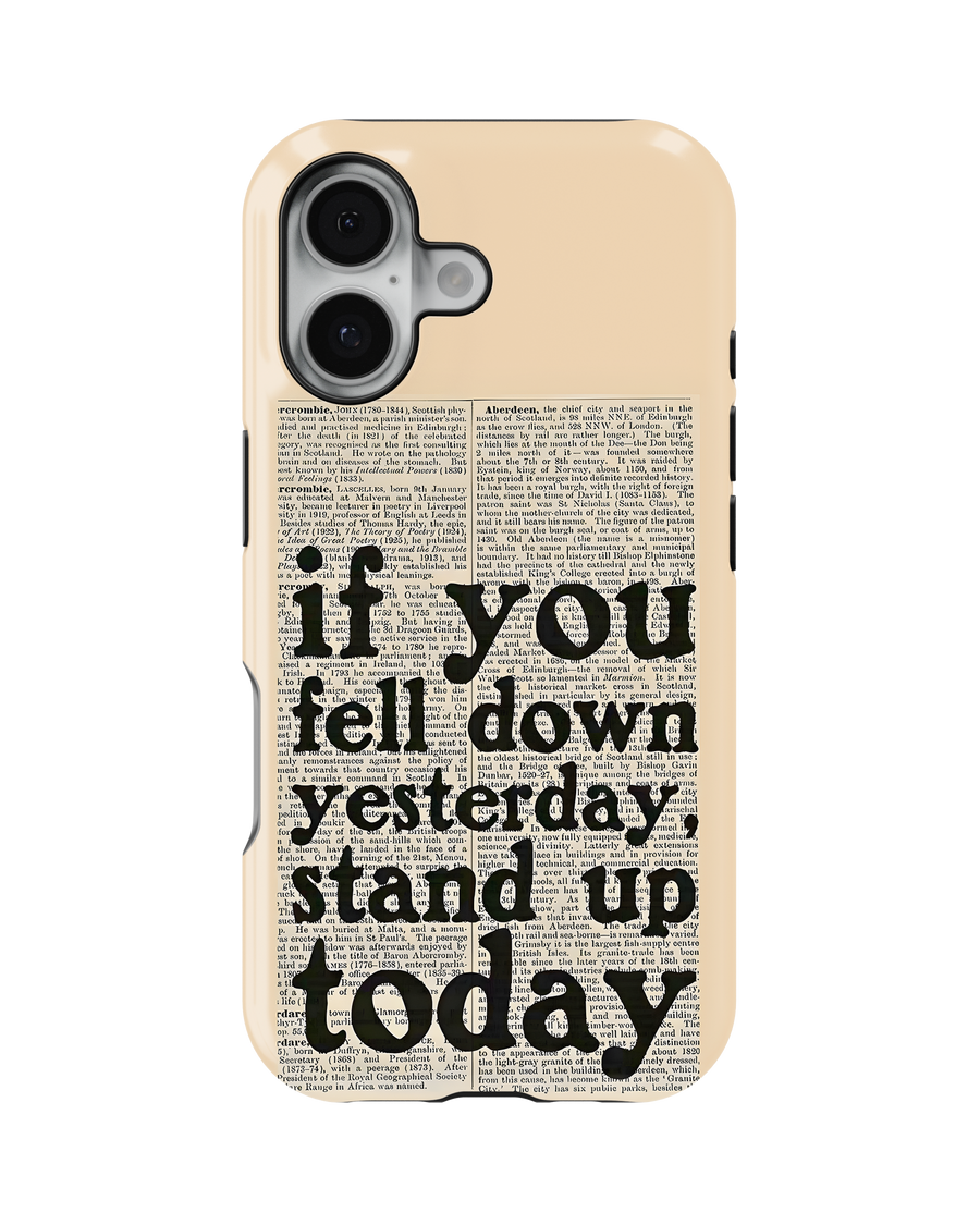 Whispers On Papers Tank Case (Stand Up)