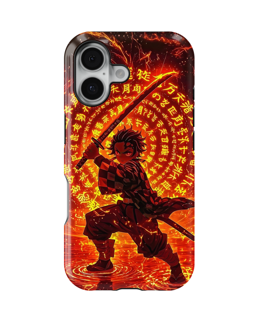 Demon Slayer Tank Case (Sun Breathing)