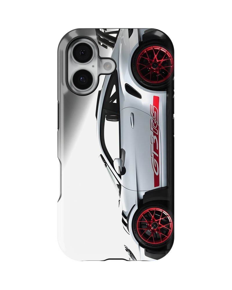 Sports Car Tank Case (White GT3 RS)