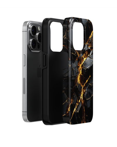 Marbel Tank Case (Black Marbel)