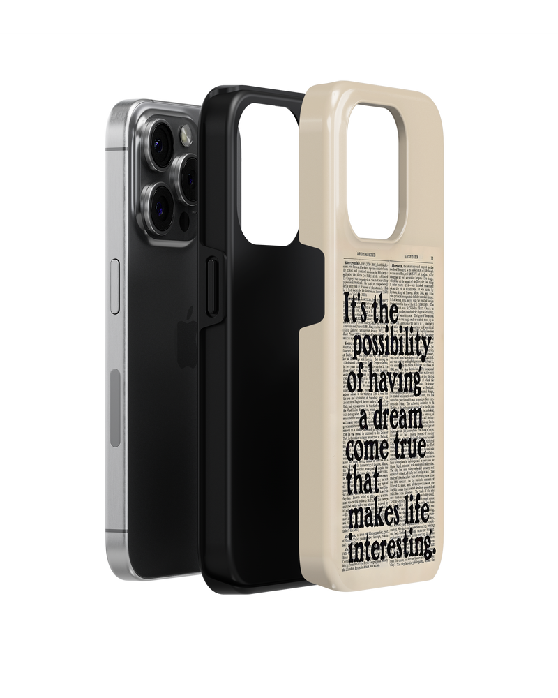 Whispers On Papers Tank Case (Dream Come True)