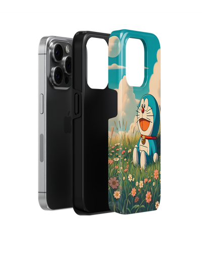Cartoon Tank Case (Happy Doreamon)