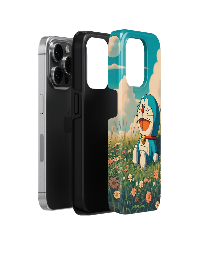 Cartoon Tank Case (Happy Doreamon)