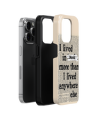 Whispers On Papers Tank Case (Lived In Music)