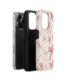 Girls Aesthetic Tank Case (Pink Bows)