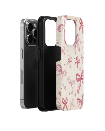 Girls Aesthetic Tank Case (Pink Bows)