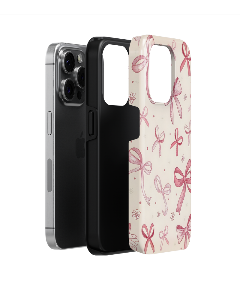 Girls Aesthetic Tank Case (Pink Bows)