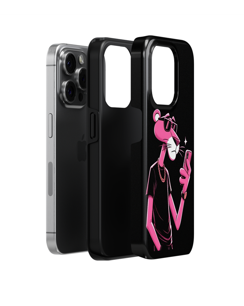 Cartoon Tank Case (Pink Panther Dark)