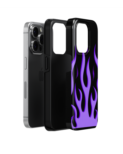 Y2K Tank Case (Purple Flame)