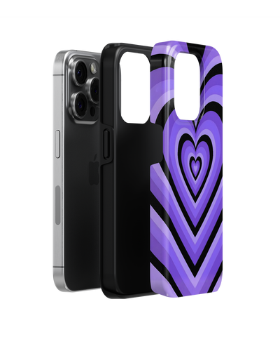 Y2K Tank Case (Purple Hearts)