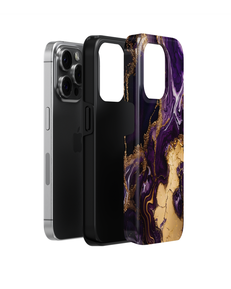 Marbel Tank Case (Purple Marbel)