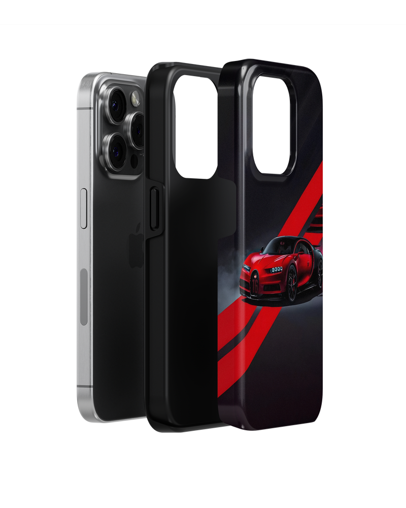 Sports Car Tank Case (Red Chiron)