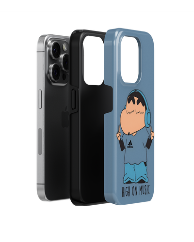 Cartoon Tank Case (Shinchan High On Music)