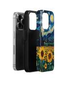 Girls Aesthetic Tank Case (The Flower Night)