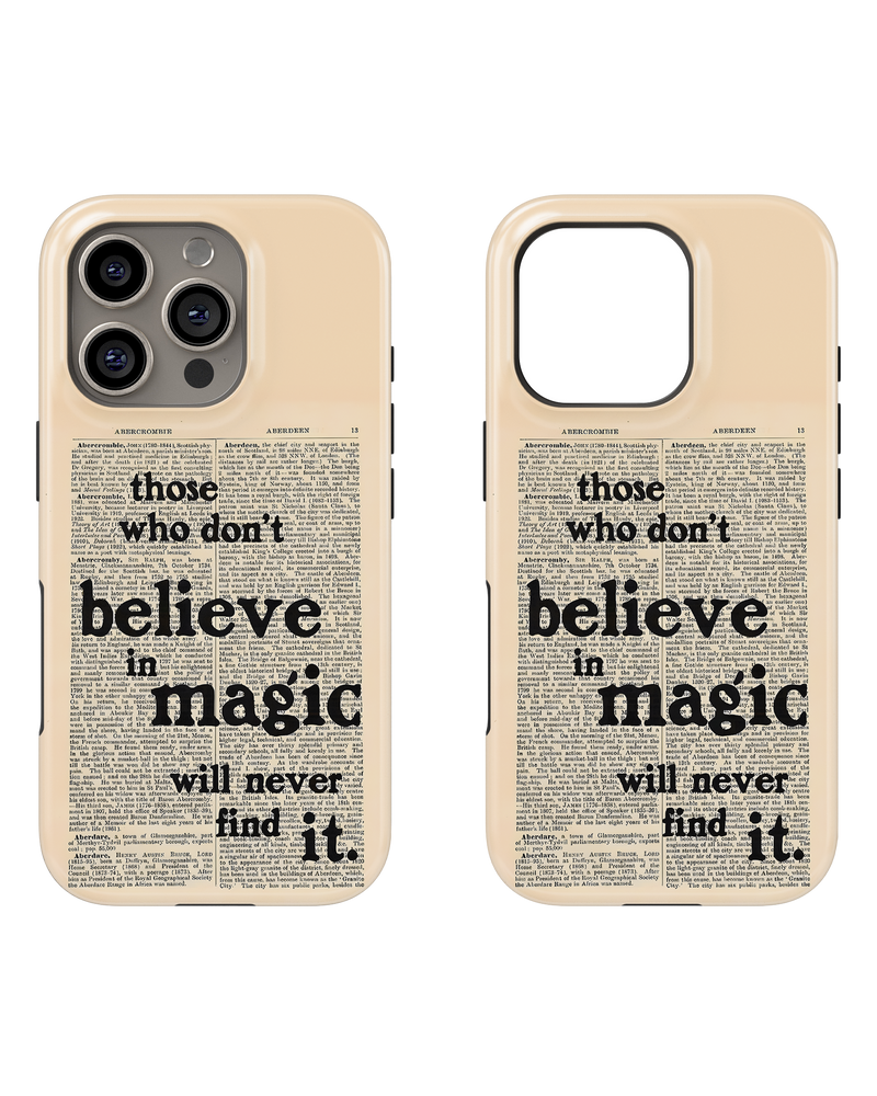 Whispers On Papers Tank Case (Believe In Magic)