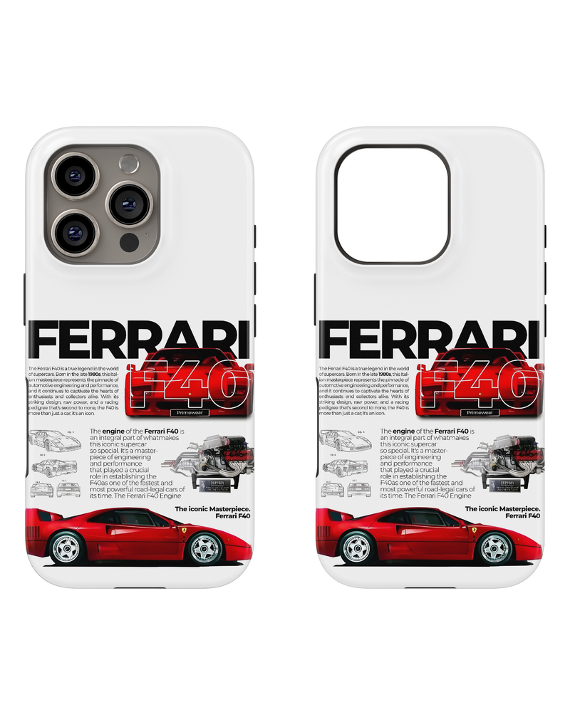 Sports Car Tank Case (Ferrrari F40)