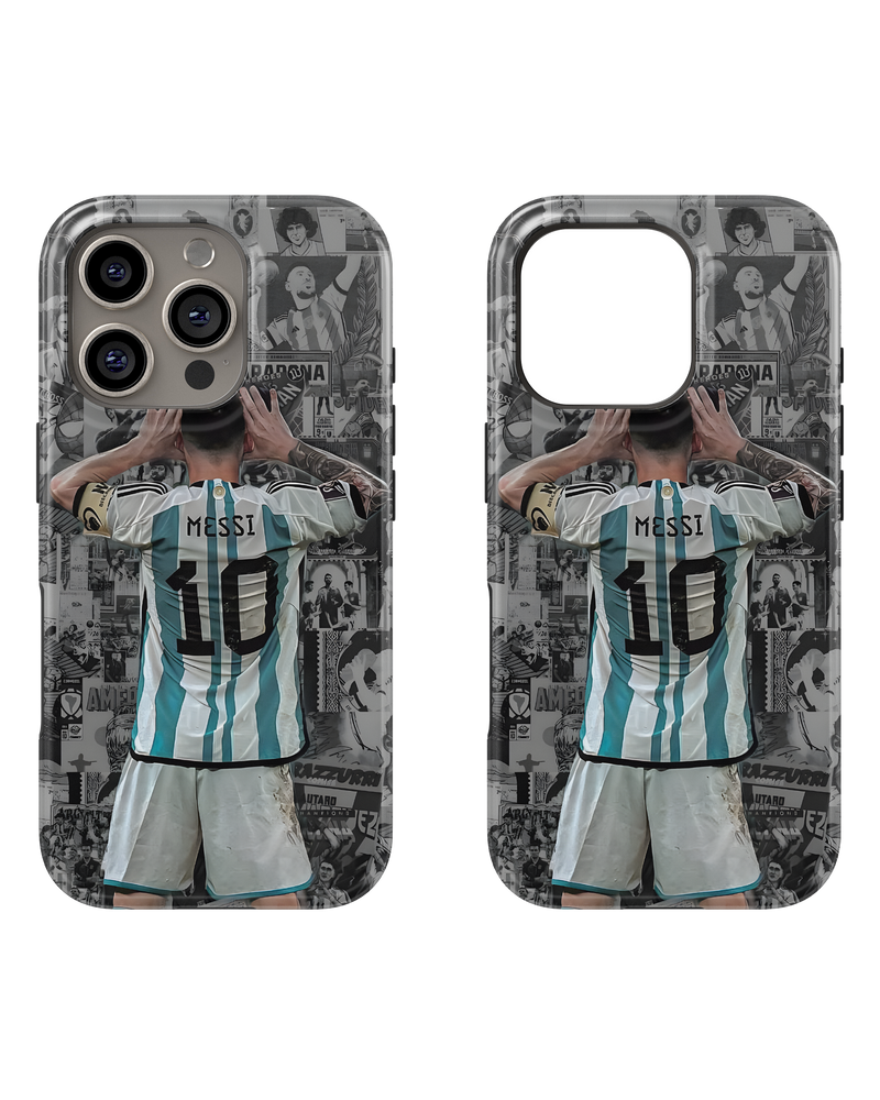 Football Tank Case (Messi Collage)