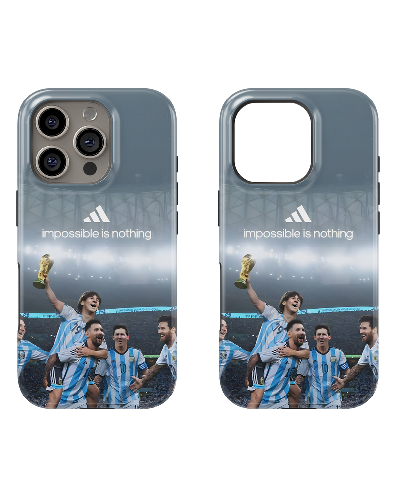 Football Tank Case (Messi Nothing is Impossible)
