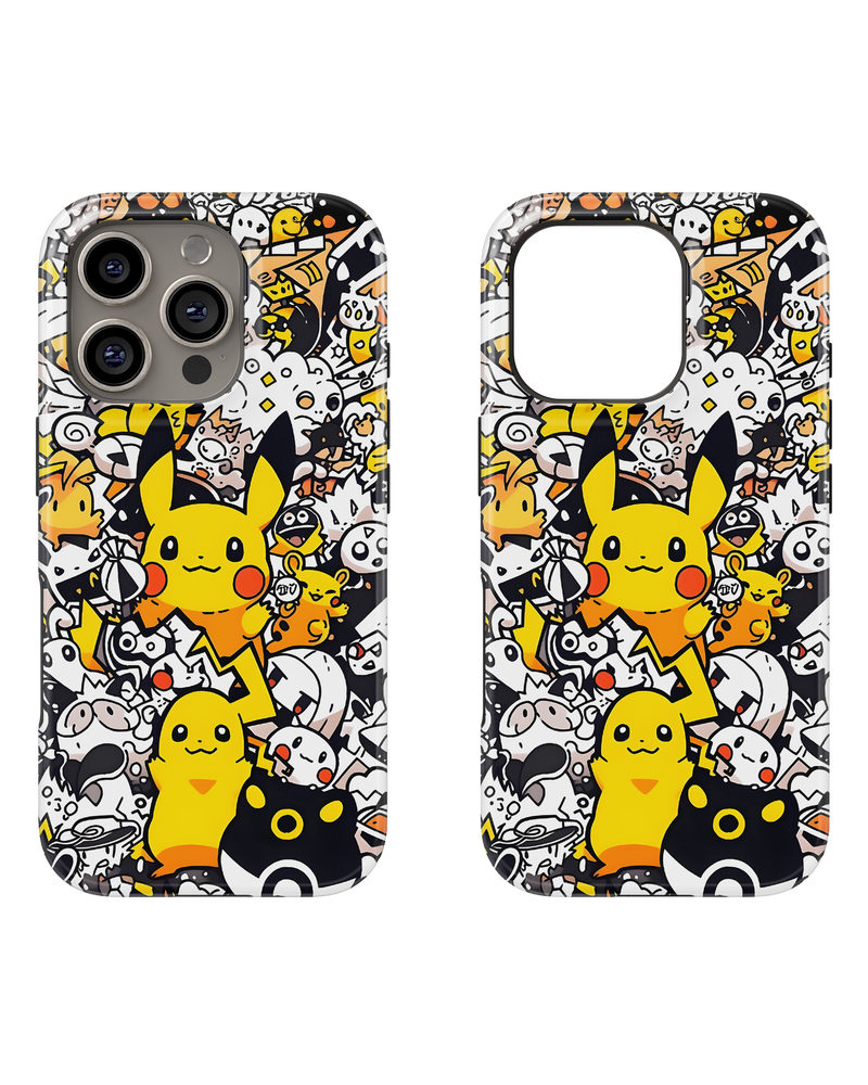 Cartoon Tank Case (Pichu Pikachu)