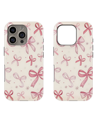 Girls Aesthetic Tank Case (Pink Bows)