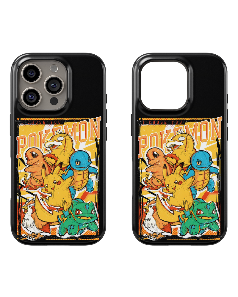 Cartoon Tank Case (Pokemon Starter Pack)
