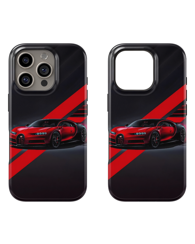 Sports Car Tank Case (Red Chiron)