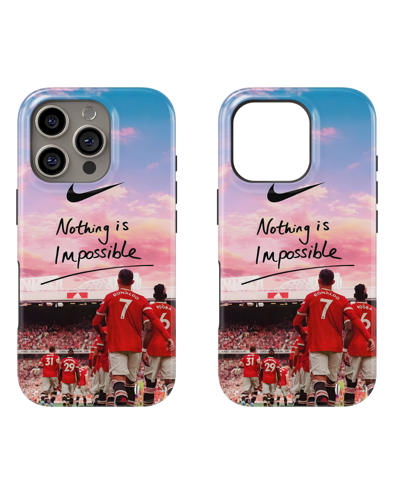 Football Tank Case (Ronaldo Nothing is Impossible)