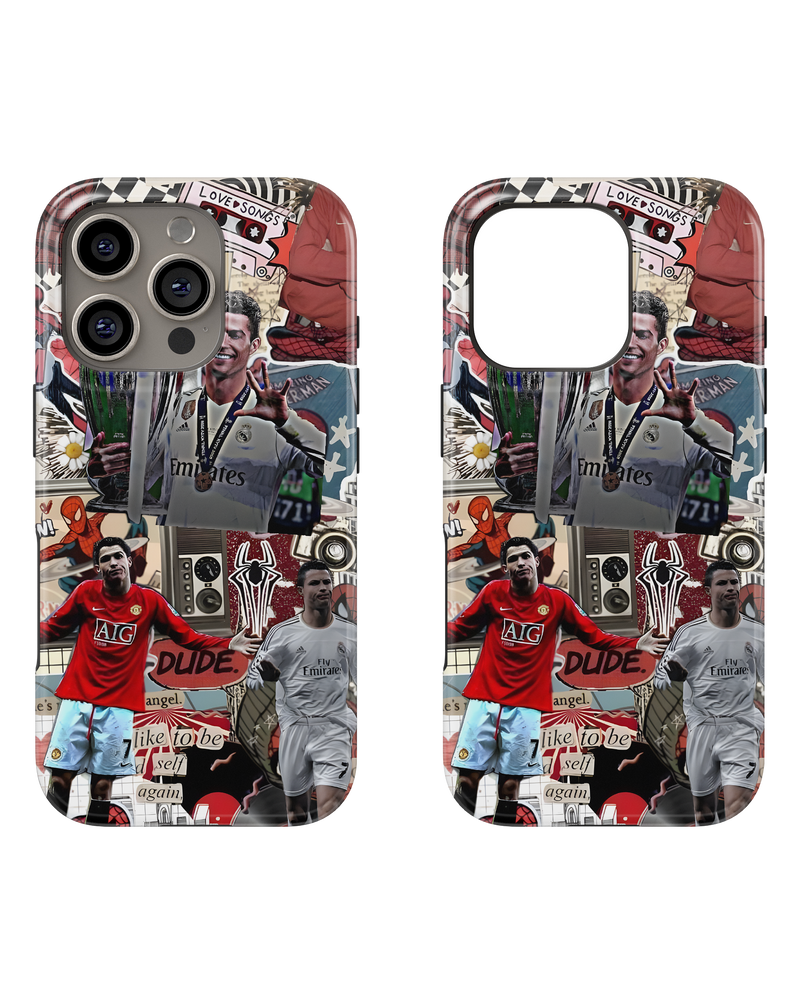 Football Tank Case (Ronaldo x Spiderman)