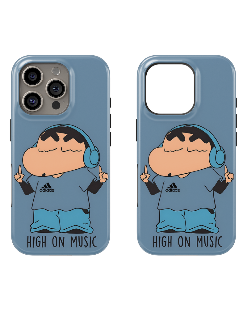 Cartoon Tank Case (Shinchan High On Music)