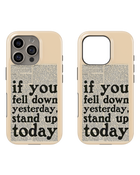 Whispers On Papers Tank Case (Stand Up)