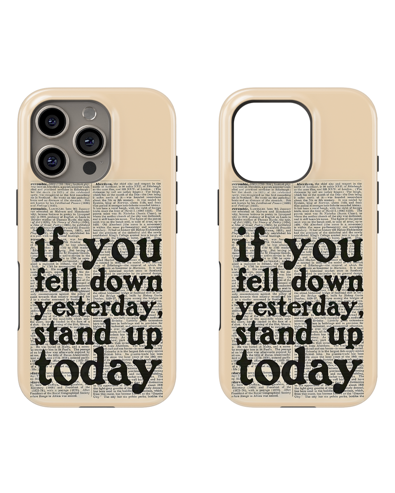 Whispers On Papers Tank Case (Stand Up)