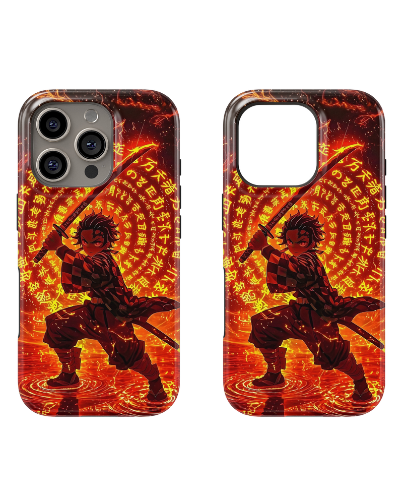 Demon Slayer Tank Case (Sun Breathing)