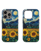 Girls Aesthetic Tank Case (The Flower Night)