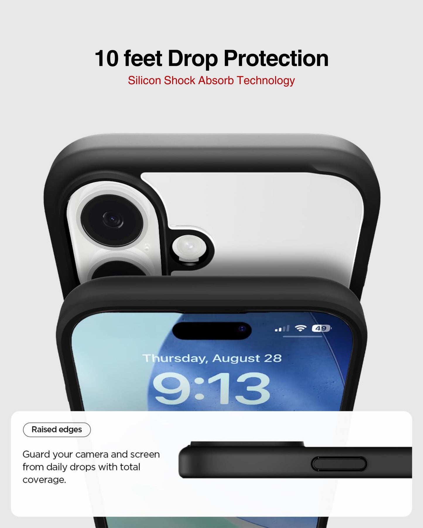 iPhone 17 Anti Yellow Armour Edge Case