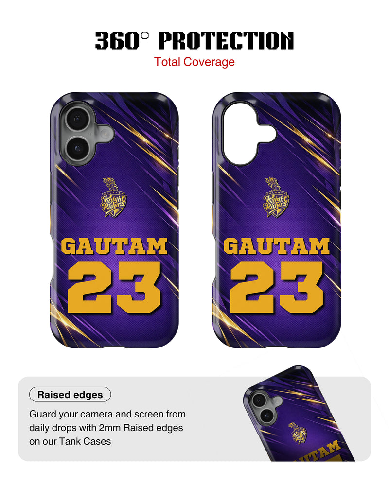 Kolkata Knight Riders IPL Tank Case