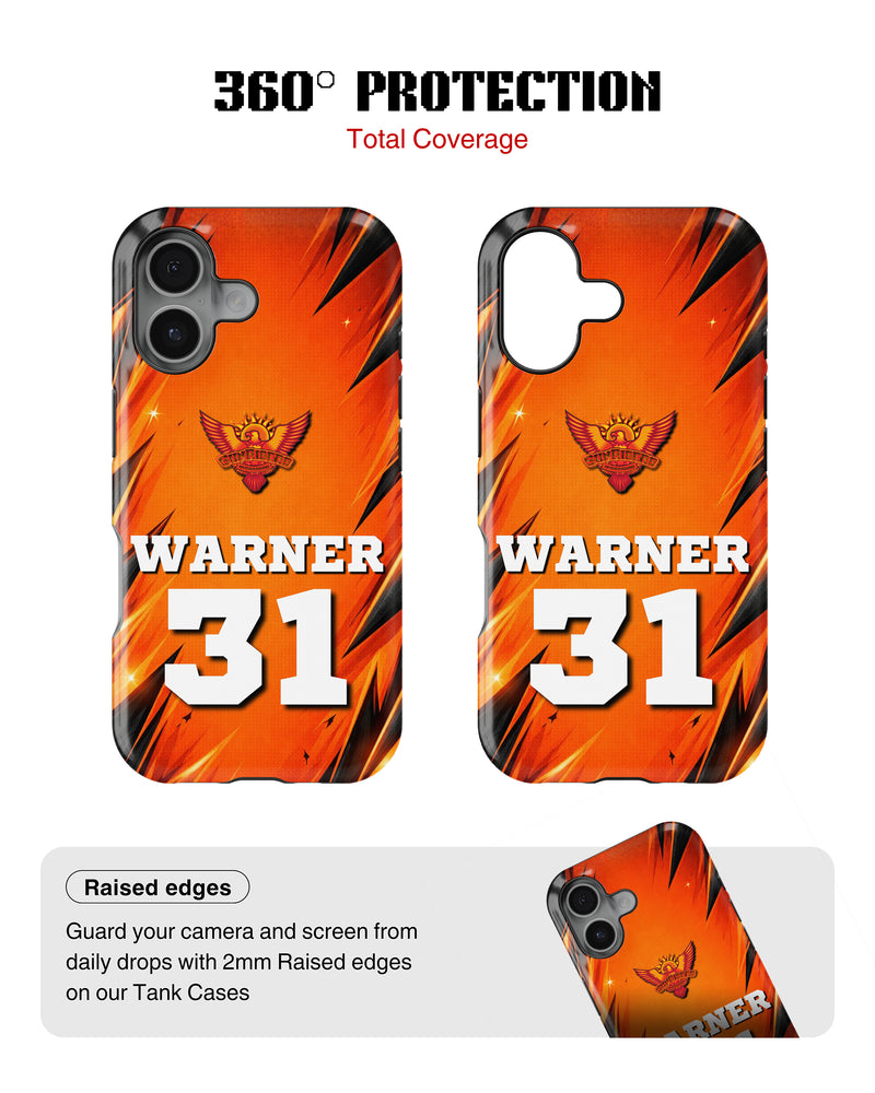 Sunrisers Hyderabad IPL Tank Case