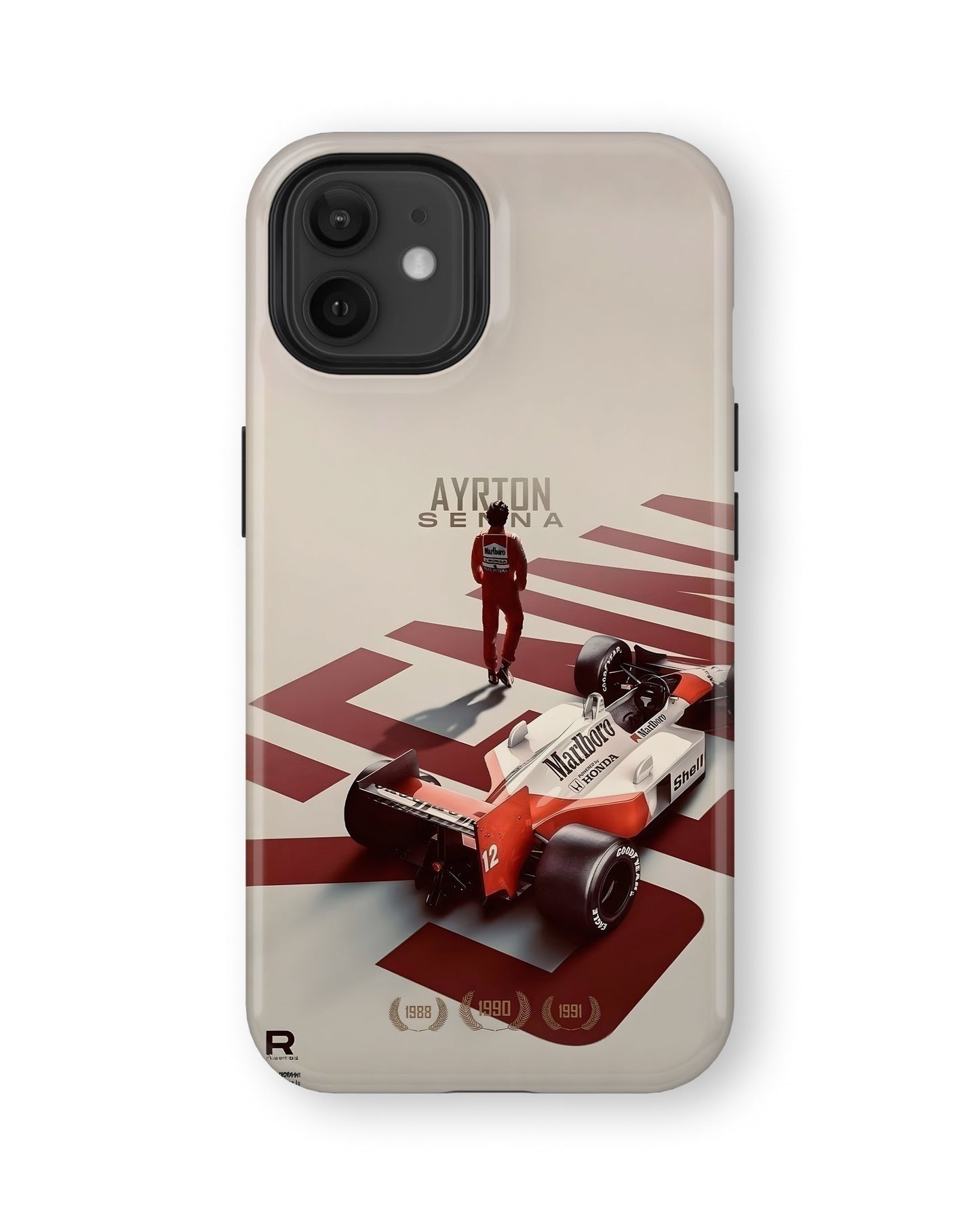 iPhone 12 Mini Tank Case | Formula 1 (Ayrton Senna)