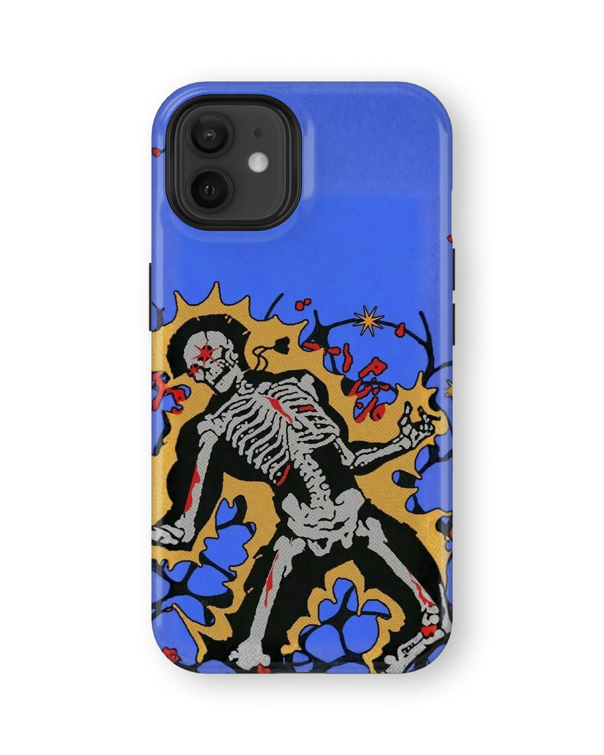 iPhone 12 Tank Case | Modernism (Bone Bloom)