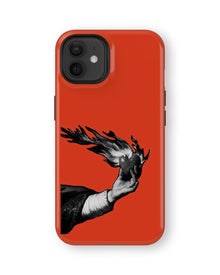 iPhone 12 Mini Tank Case | Modernism (Burning Hand)