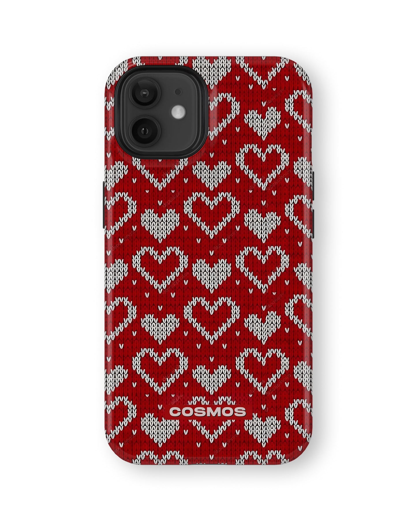 iPhone 12 Mini Tank Case | Textures (Candy Hearts)