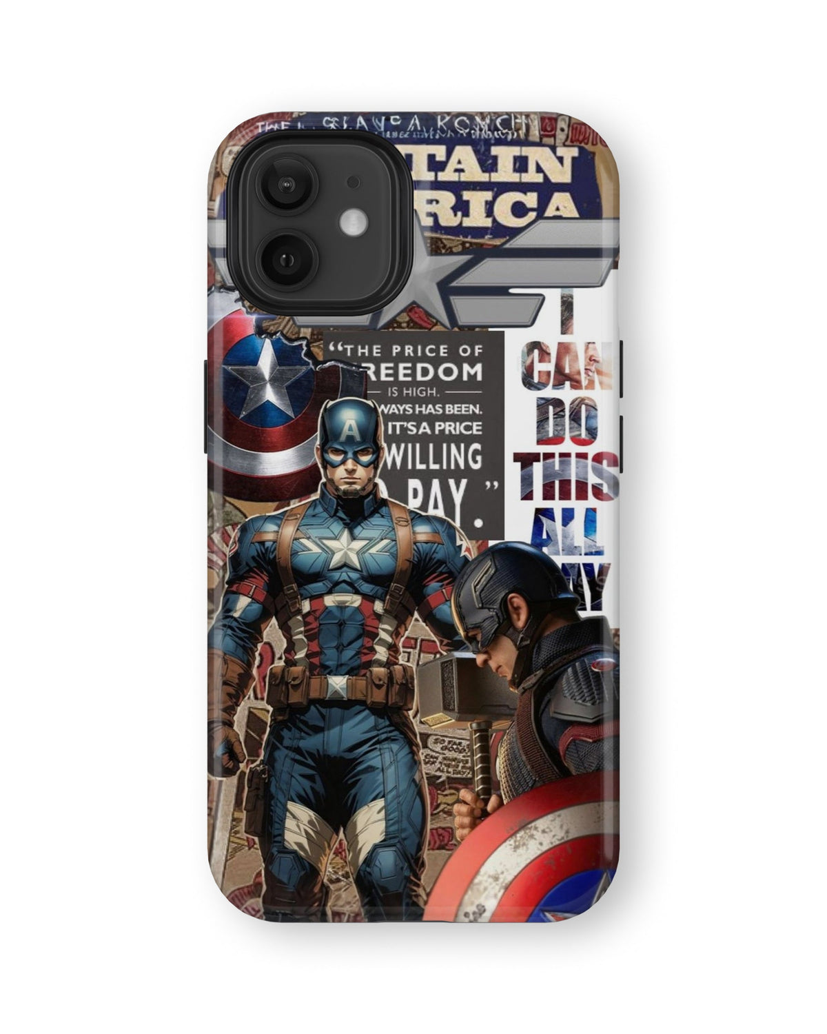 iPhone 12 Mini Tank Case | Superhero (Captain America Originals)