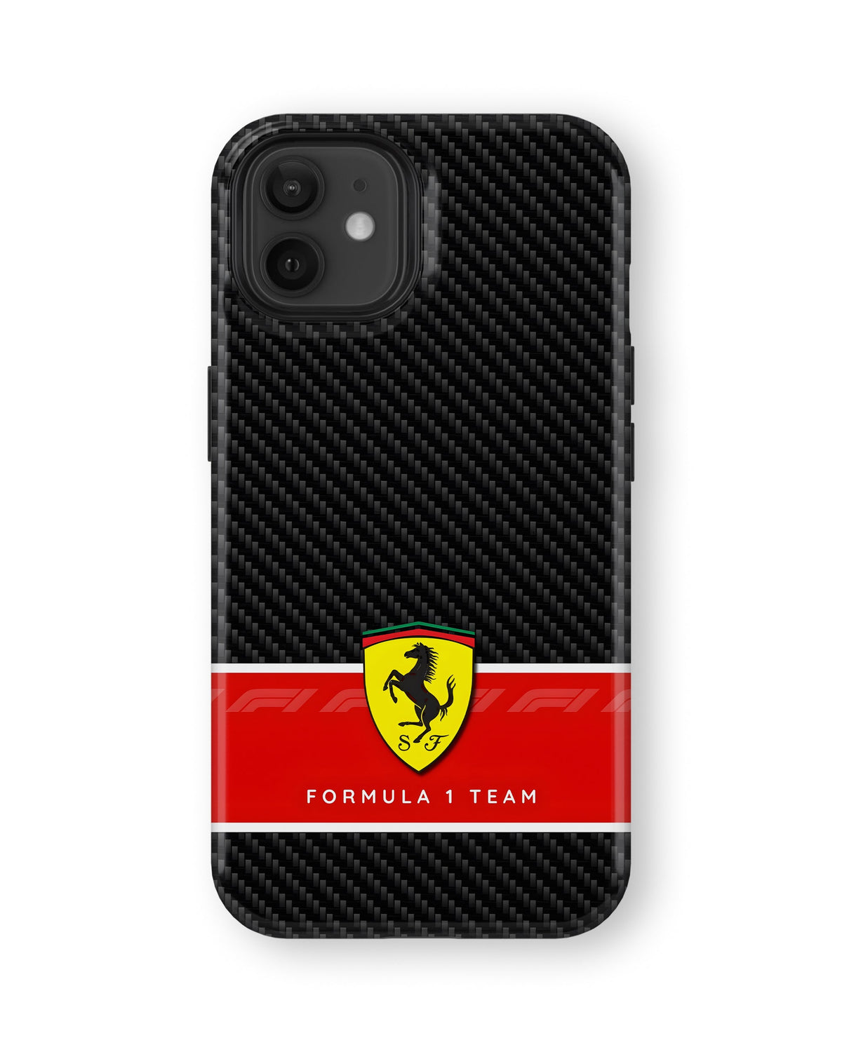 iPhone 12 Tank Case | Formula 1 (Carbon Ferrari)